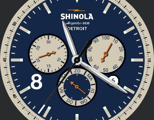 Shinola apple sale watch face