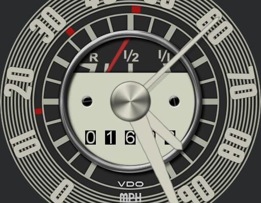 Speedometer 2025 watch face