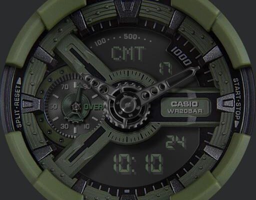 G shock discount galaxy watch face