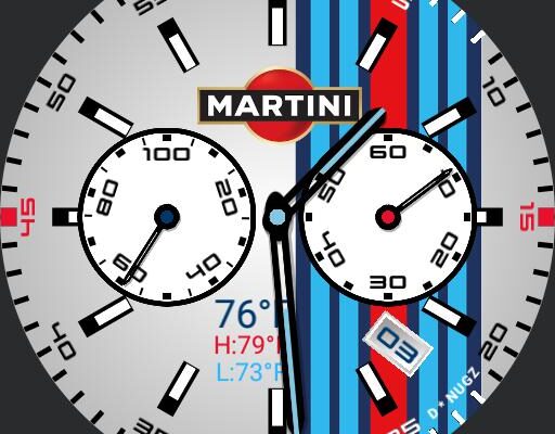 Martini racing apple online watch band