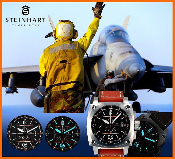 Steinhart aviation sale chronograph