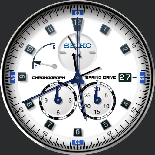 Seiko Izul Chronograph WatchFaces for Smart Watches