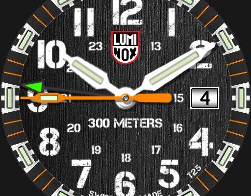 Luminox discount watch face