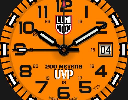 Luminox best sale watch face