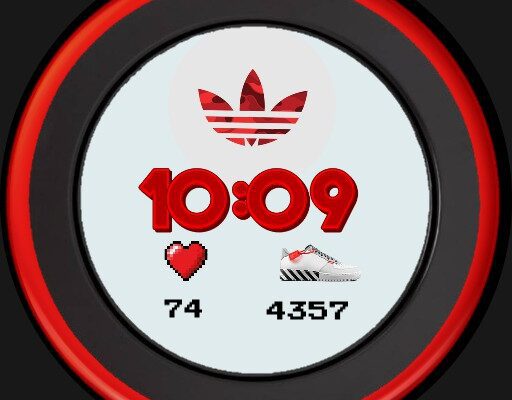 Adidas watch clearance face apple