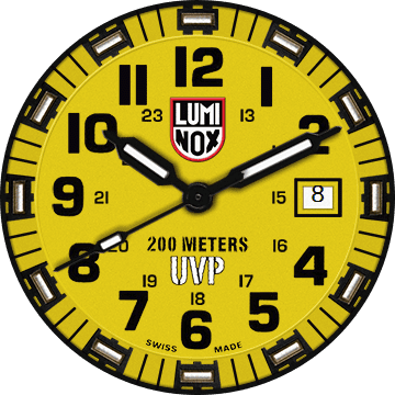 Luminox 2025 watch face