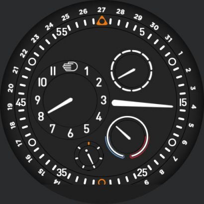 Ressence Type 3 WatchFaces for Smart Watches